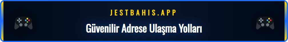 Jest Bahis güncel mobil adresine ulaşma adımlarını gösteren infografik.