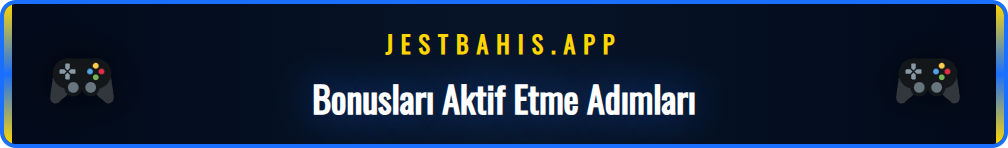 Jestbahis mobil bonus ve diğer promosyonları hesaba ekleme adımları.