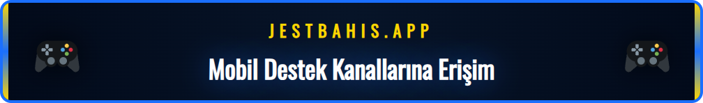 Akıllı telefonda Jestbahis mobil destek hattına bağlanma adımlarını gösteren bir kullanıcı arayüzü.