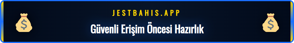 Jestbahis güncel giriş adresine erişim için gerekli olan güvenlik adımlarını simgeleyen bir kalkan ikonu.