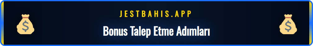 Jestbahis kayıp iadesi bonusunu mobil cihazdan talep etme adımları.
