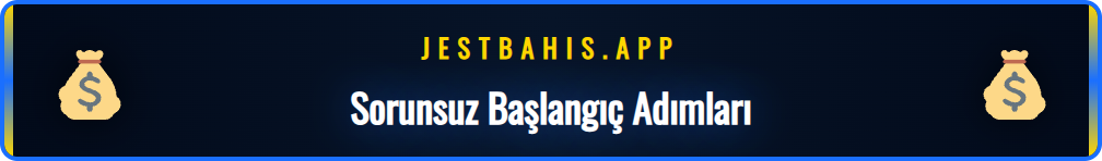 Jestbet Yeni platformuna kayıt olmak için gereken temel adımlar.